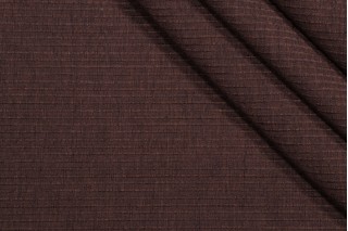 Thibaut Florence W74545 Woven Chenille Upholstery Fabric in Dark Brown 