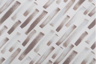 Studio NYC Brook Printed Cotton Twill Drapery Fabric in Spa 