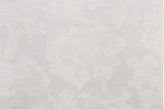Fonthill Damasco Woven Decorator Fabric in White for Scalamandre