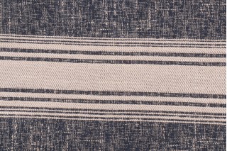 PK Lifestyles With The Band Str Printed Chenille Upholstery Fabric in Indigo