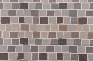 Sunbrella Blox 45542-0000 Woven Solution Dyed Acrylic Outdoor Fabric in Slate