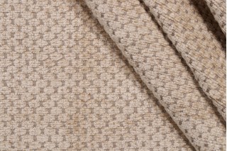 1 Yard Thibaut Lugano W74549 Woven Chenille Upholstery Fabric in Khaki