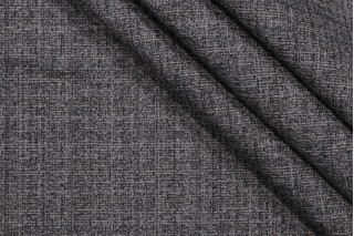 Bella Dura Alameda Woven Polyolefin Outdoor Fabric in Charcoal