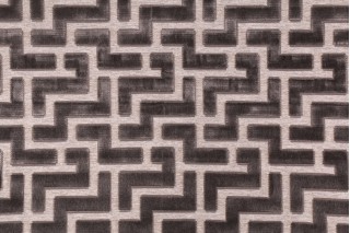 Hamilton Titan Velvet Upholstery Fabric in Granite