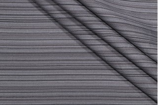 Bella Dura Improv Woven Polyolefin Chenille Outdoor Fabrice in Charcoal
