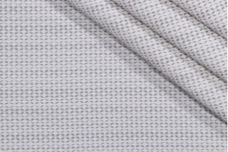 Bella Dura Chimera Woven Polyolefin Outdoor Fabric in Silver