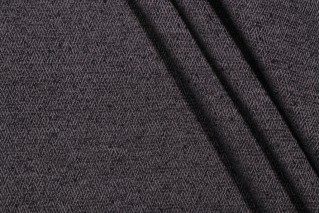 Richloom Huck Fortress Finish Woven Chenille Upholstery Fabric in Graphite