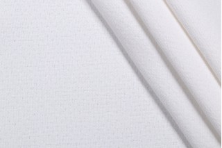 Crypton Cuddle High Performance Chenille Upholstery Fabric in Snow