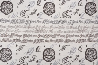 Geneva Woven Upholstery Fabric in Taupe