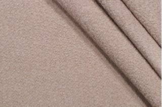 Romney Woven Upholstery Fabric in Tan