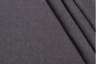 Linden Woven Decorator Fabric in Gunmetal
