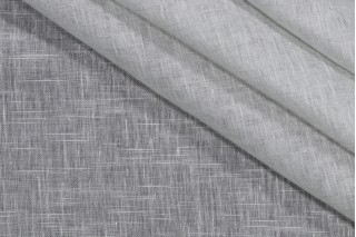 Alhambra Rete Sheer Drapery Fabric in Rain for Scalamandre