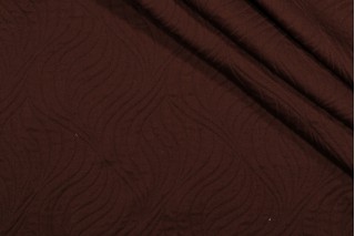 Thibaut Garden Matelasse W85392 Woven Upholstery Fabric in Brown