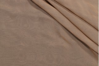 Scalamandre Pile Ou Face Sheer Drapery Fabric in Beige