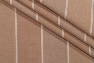 Thibaut Harper Stripe W84007 Woven Upholstery Fabric in Beige
