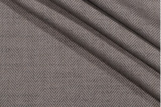 Thibaut Genoa Herringbone W74522 Woven Upholstery Fabric in Grey
