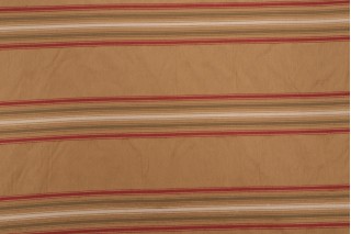 Thibaut Somerset Stripe W74021 Woven Upholstery Fabric in Gold