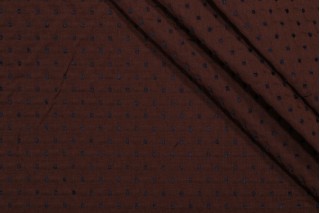 Thibaut Peking Dot W85397 Woven Chenille Upholstery Fabric in Brown