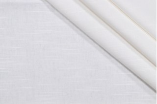 Brandywine Duck Woven Decorator Fabric in White