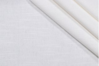 Brandywine Duck Woven Decorator Fabric in White