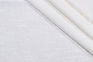 Brandywine Duck Woven Decorator Fabric in White