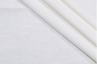 Brandywine Duck Woven Decorator Fabric in White