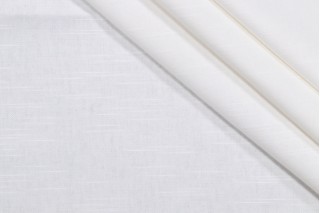 Brandywine Duck Woven Decorator Fabric in White