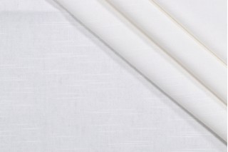 Brandywine Duck Woven Decorator Fabric in White