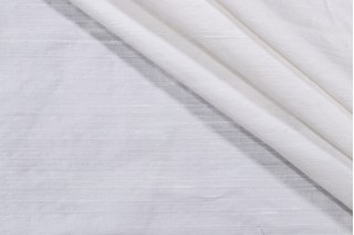 Thibaut Empire Silk W85410 Decorator Fabric in White