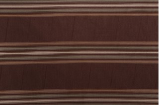 Thibaut Somerset Stripe W74022 Woven Upholstery Fabric in Brown