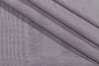 Antic Sheer Drapery Fabric in Silver