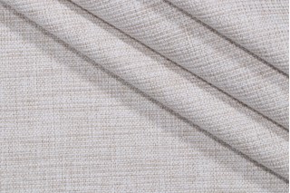 Stanford Woven Chenille Upholstery Fabric in Oyster