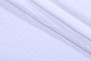 Thibaut Beach Matelasse W8453 Woven Polyester Outdoor Fabric in White