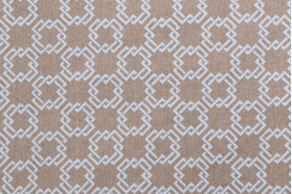 Old World Weavers Oski Printed Flax Drapery Fabric in Bluejay for Scalamandre