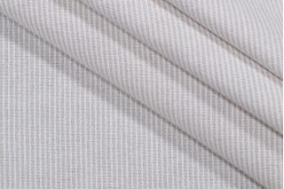 Stripe Woven Upholstery Fabric in Mist