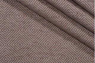 Magnetic Woven Chenille Upholstery Fabric in Stone