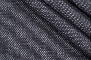 Mill Creek Barstow Woven Chenille Upholstery Fabric in Blue Smoke