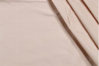 Amelia Silk Decorator Fabric in Vanilla