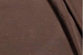 Revel Silk Decorator Fabric in Mocha