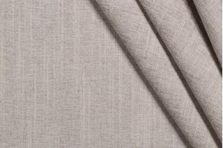 Crypton Castle Woven Chenille Upholstery Fabric in Flax