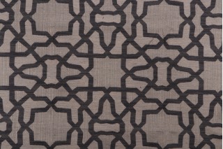 Tracery Woven Upholstery Fabric in Shadow