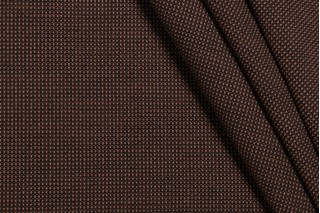 Grey Watkins Highlands Woven Upholstery Fabric in Mocha/Black for Scalamandre