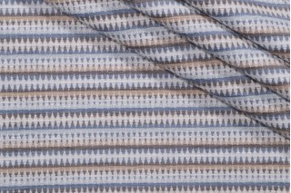 Kaufmann Parallel Reality Woven Chenille Upholstery Fabric in Mist 