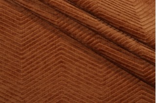 P Kaufmann Fall In Line Performance Woven Chenille Upholstery Fabric in Amber 