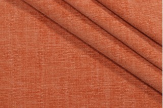 Kaufmann Jamboree Performance Chenille Upholstery Fabric in Terracotta 