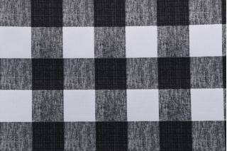 Richloom Patterson Printed Polyester Outdoor Fabric in Black