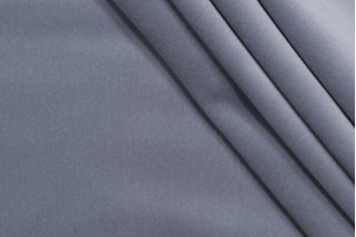 P Kaufmann Taboo Velvet Upholstery Fabric in Blue Smoke 