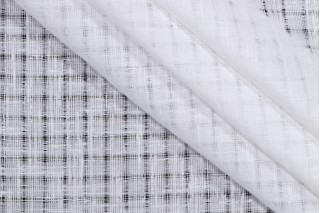 PK Lifestyles Vanessa Semi-Sheer Drapery Fabric in Snow 