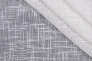 PK Lifestyles Vittoria Semi-Sheer Drapery Fabric in Ivory 