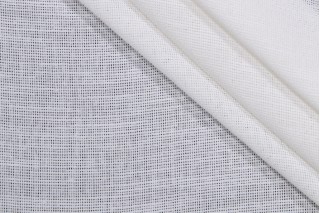 PK Lifestyles Chiara Semi-Sheer Drapery Fabric in Ivory 